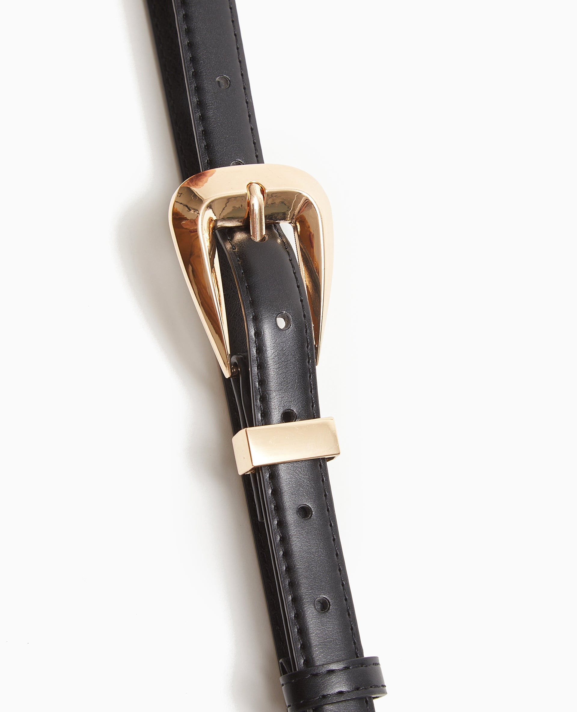 Ceinture fine en simili cuir