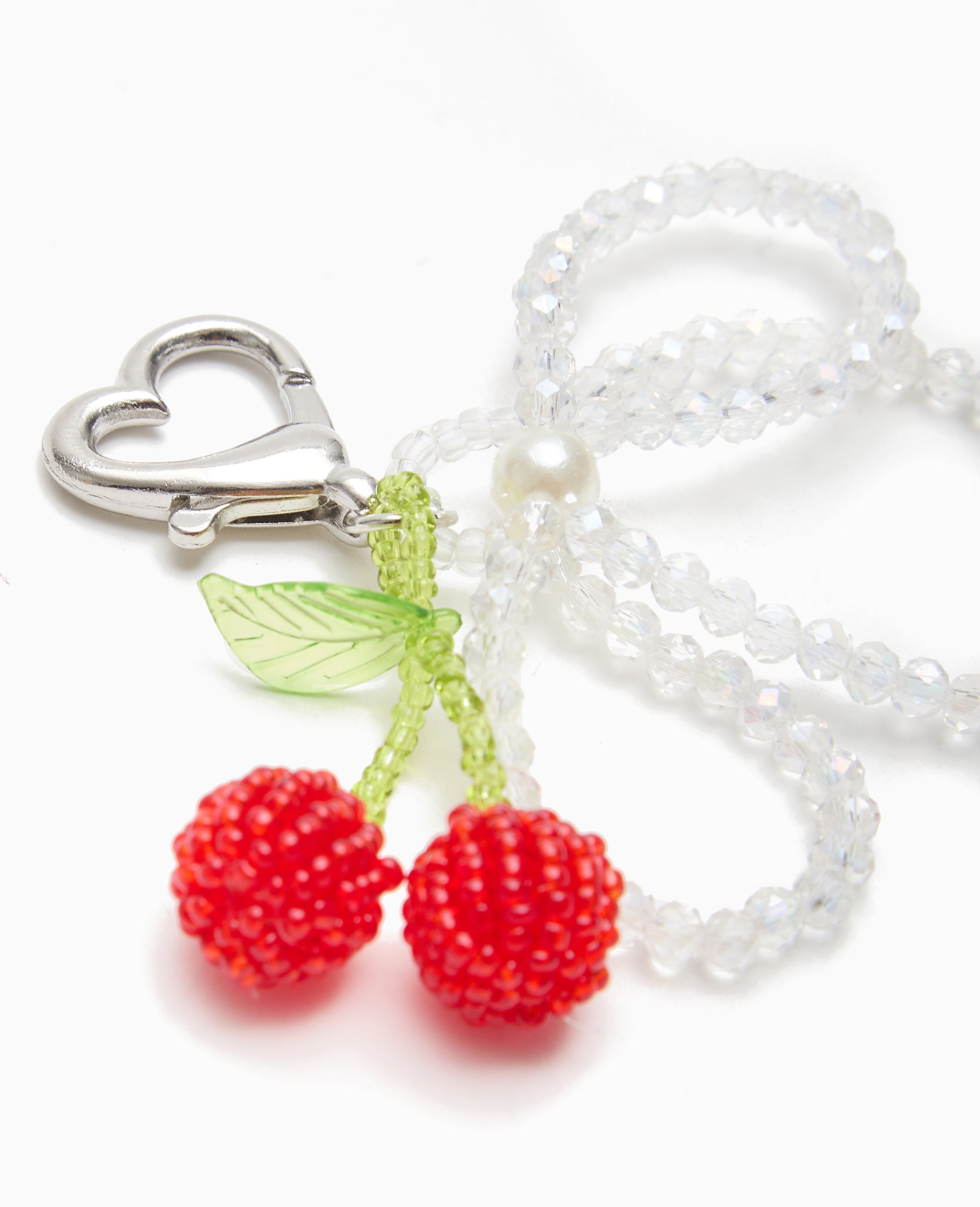 Porte-clé cerises et noeuds