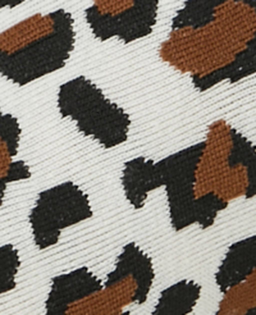 Lot de 2 paires de chaussettes unie + léopard