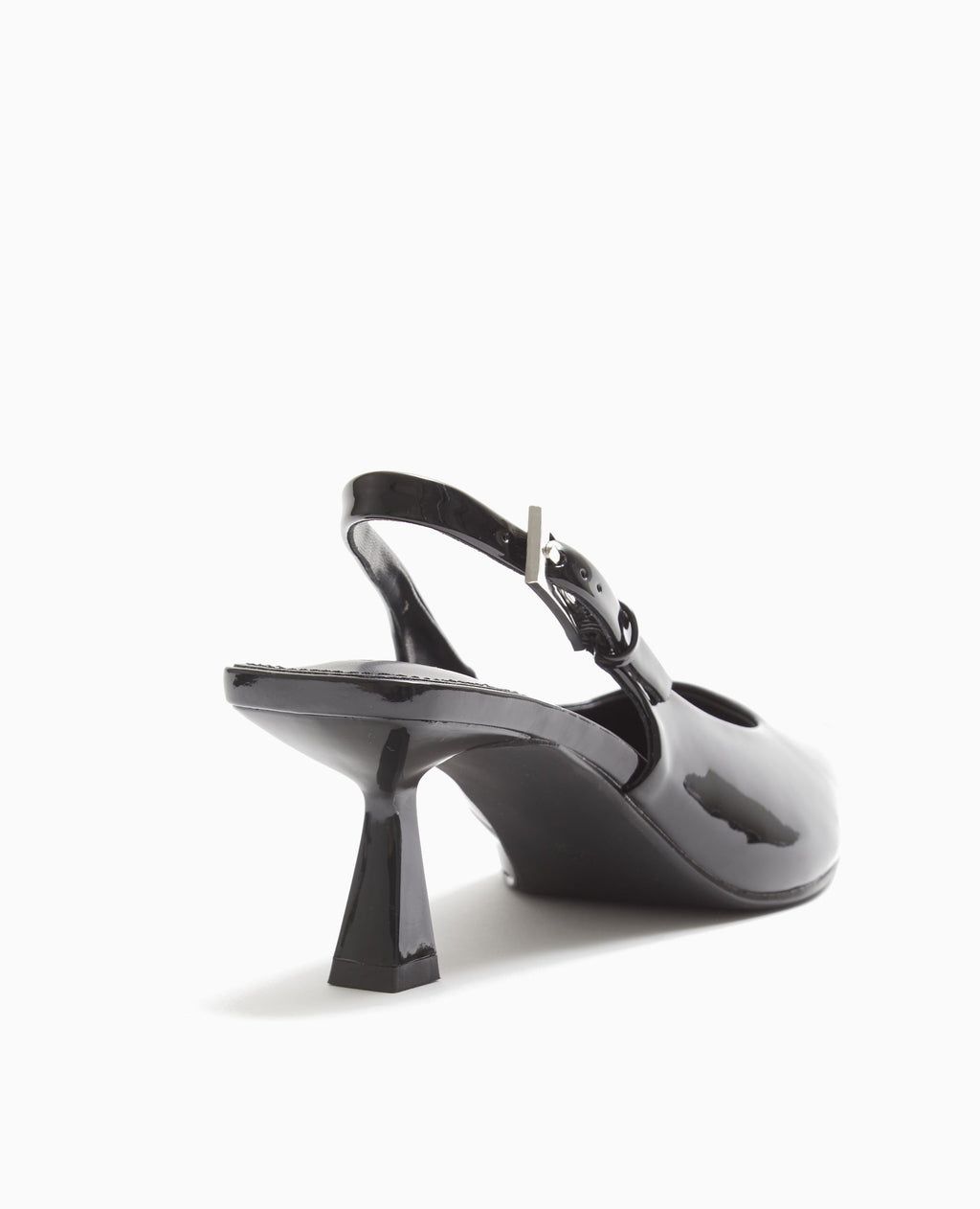 Escarpins ouverts bouts pointus talons bobines