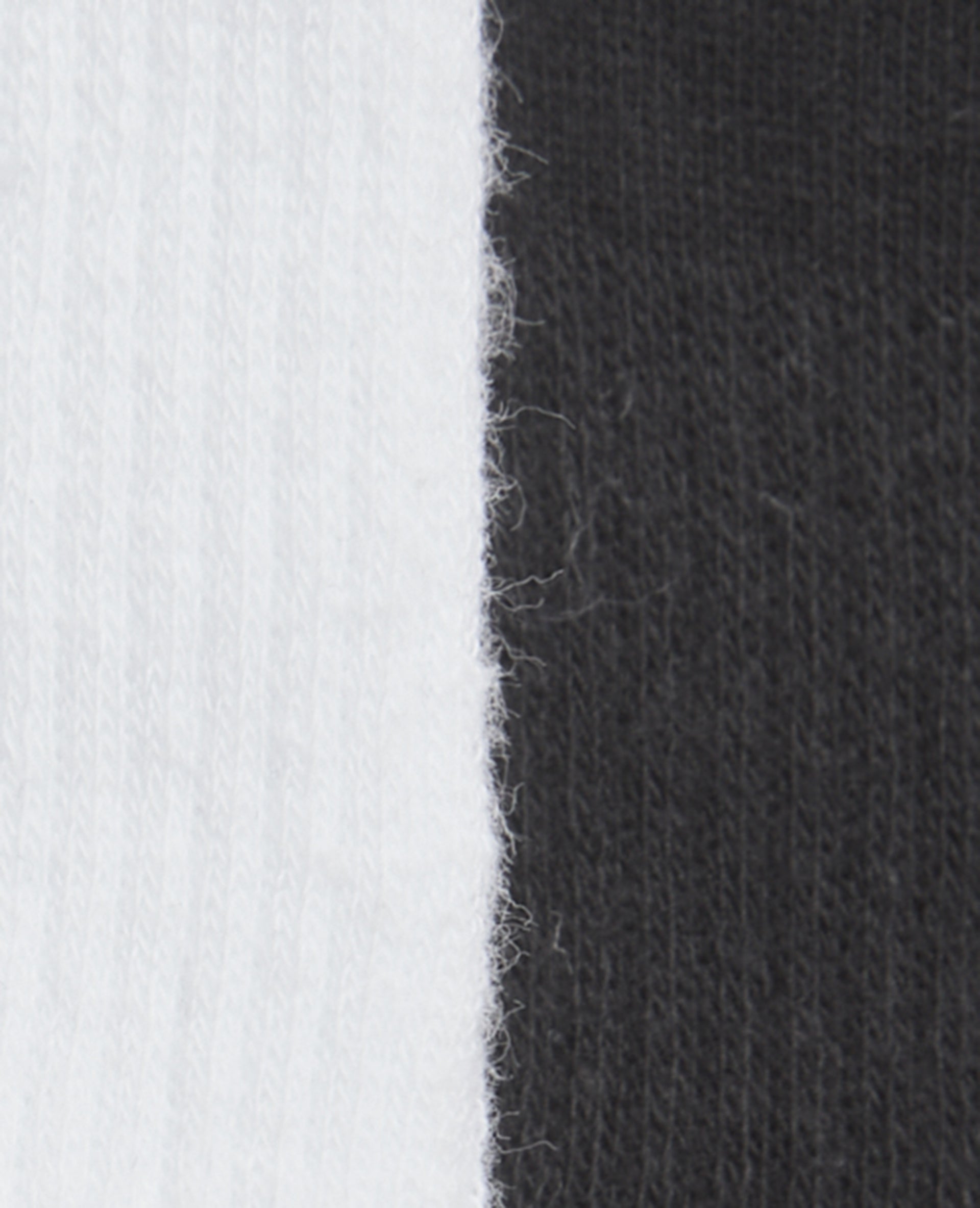 Lot de 2 paires de chaussettes avec bords contrastés