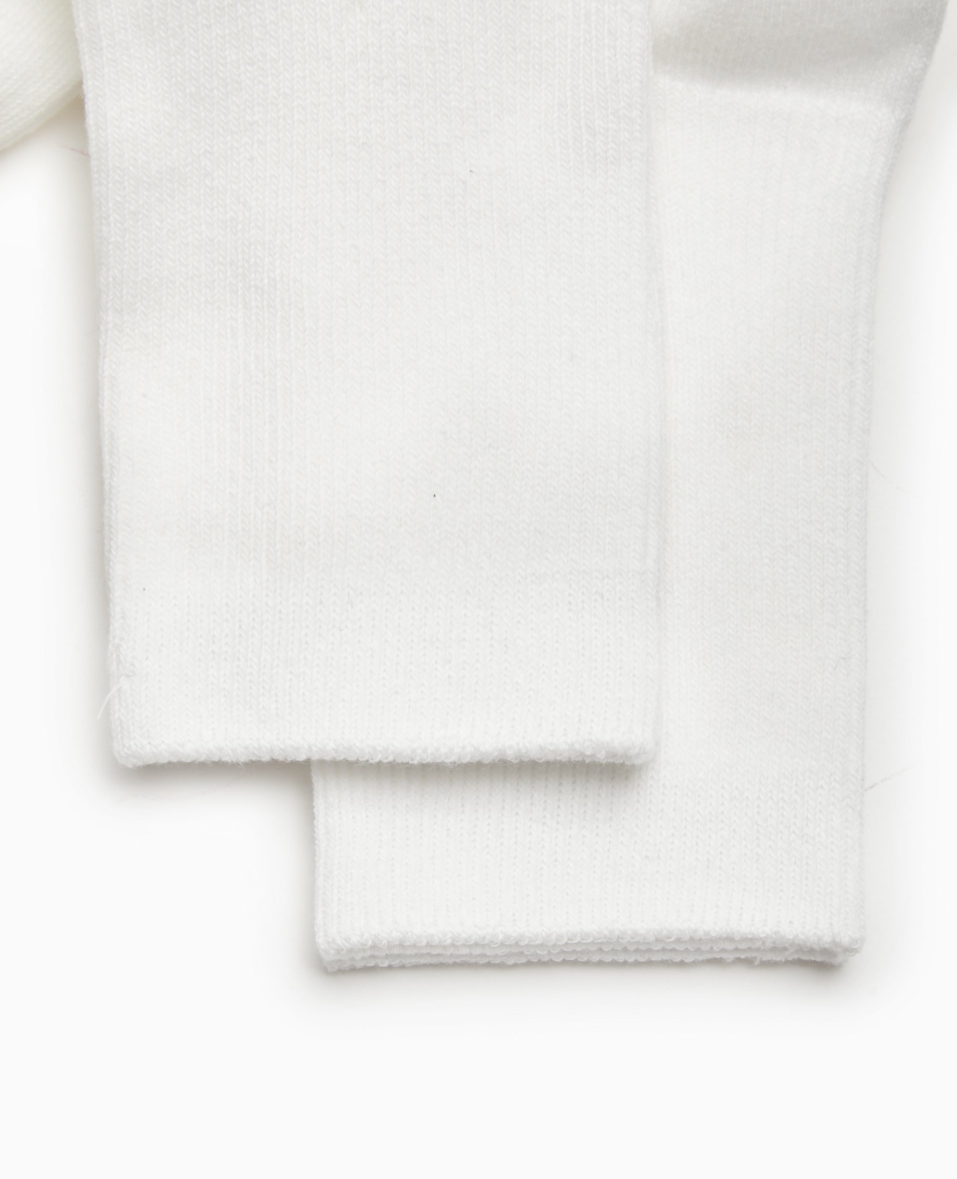 Lot de 2 paires de chaussettes en maille côtelée