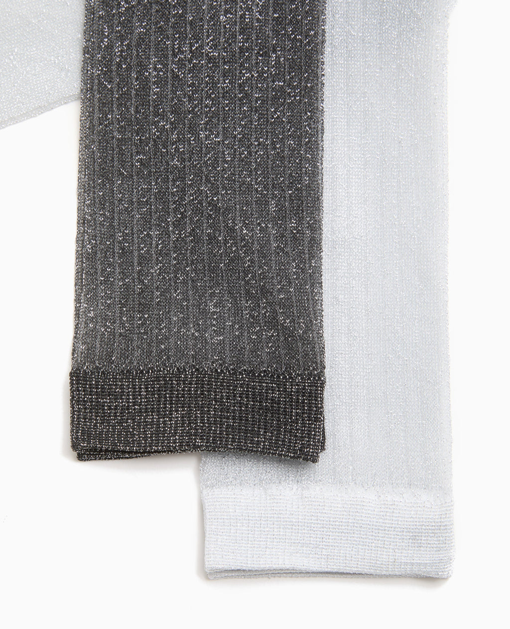 Lot de 2 paires de chaussettes avec lurex