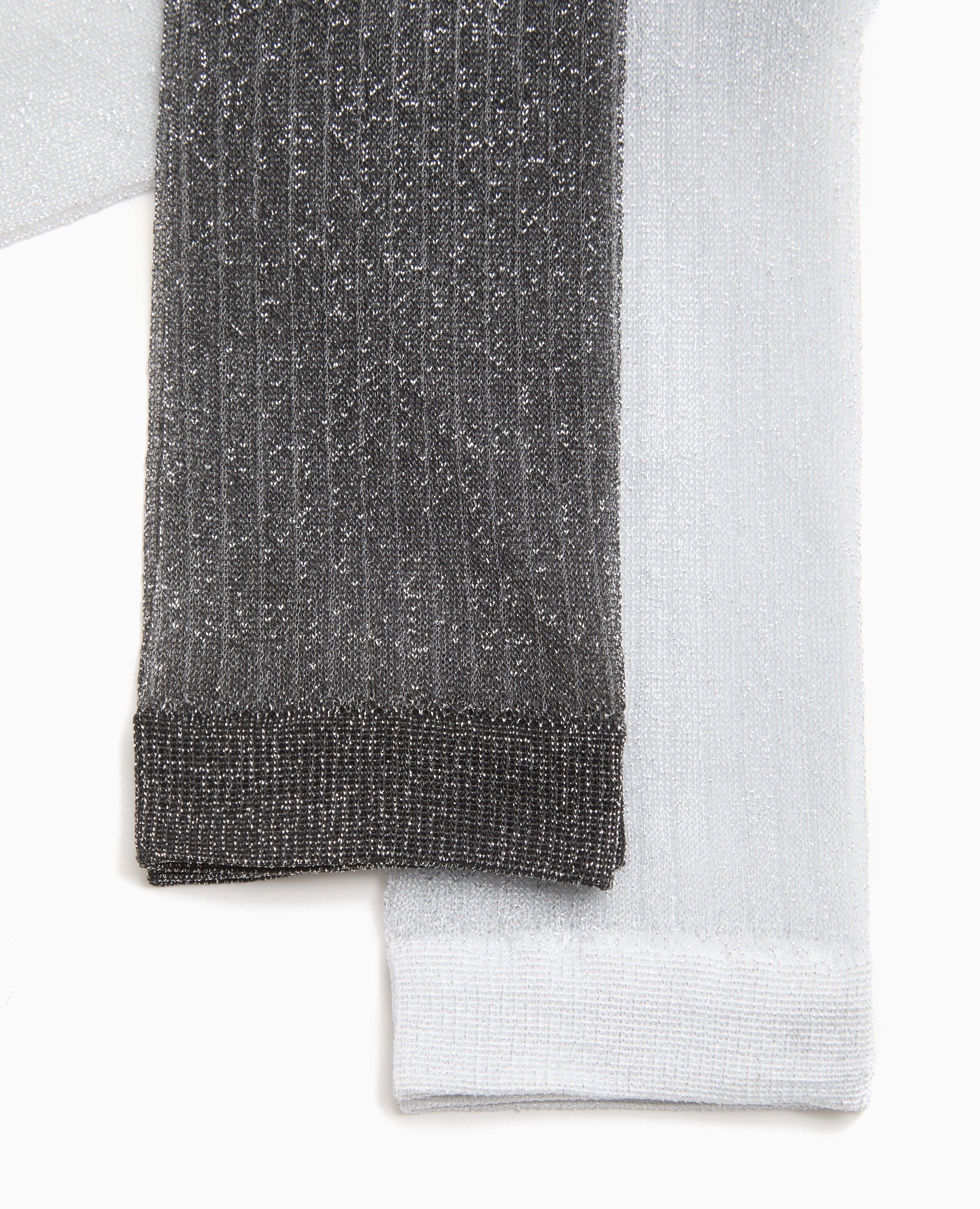 Lot de 2 paires de chaussettes avec lurex