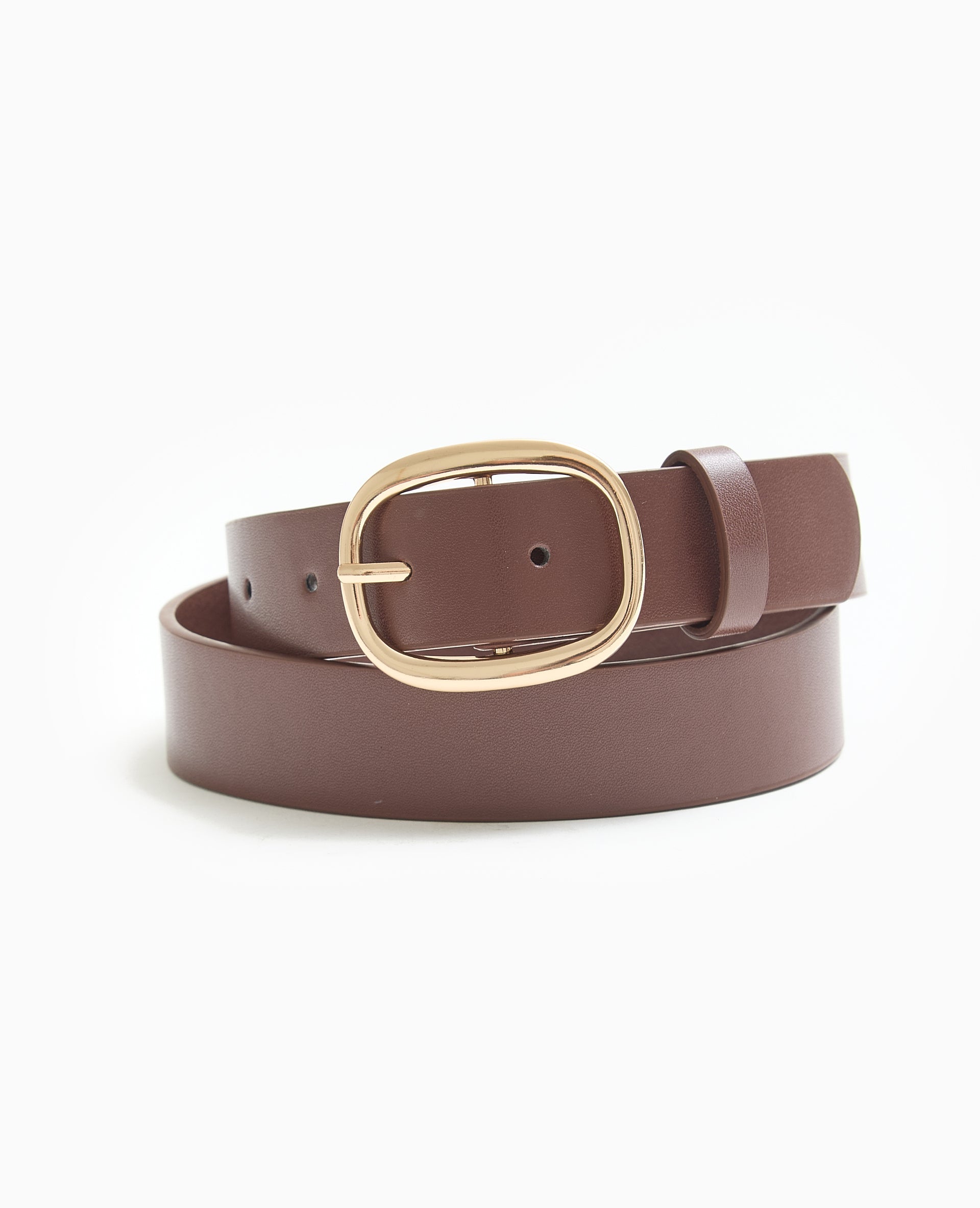 Ceinture avec boucle ovale