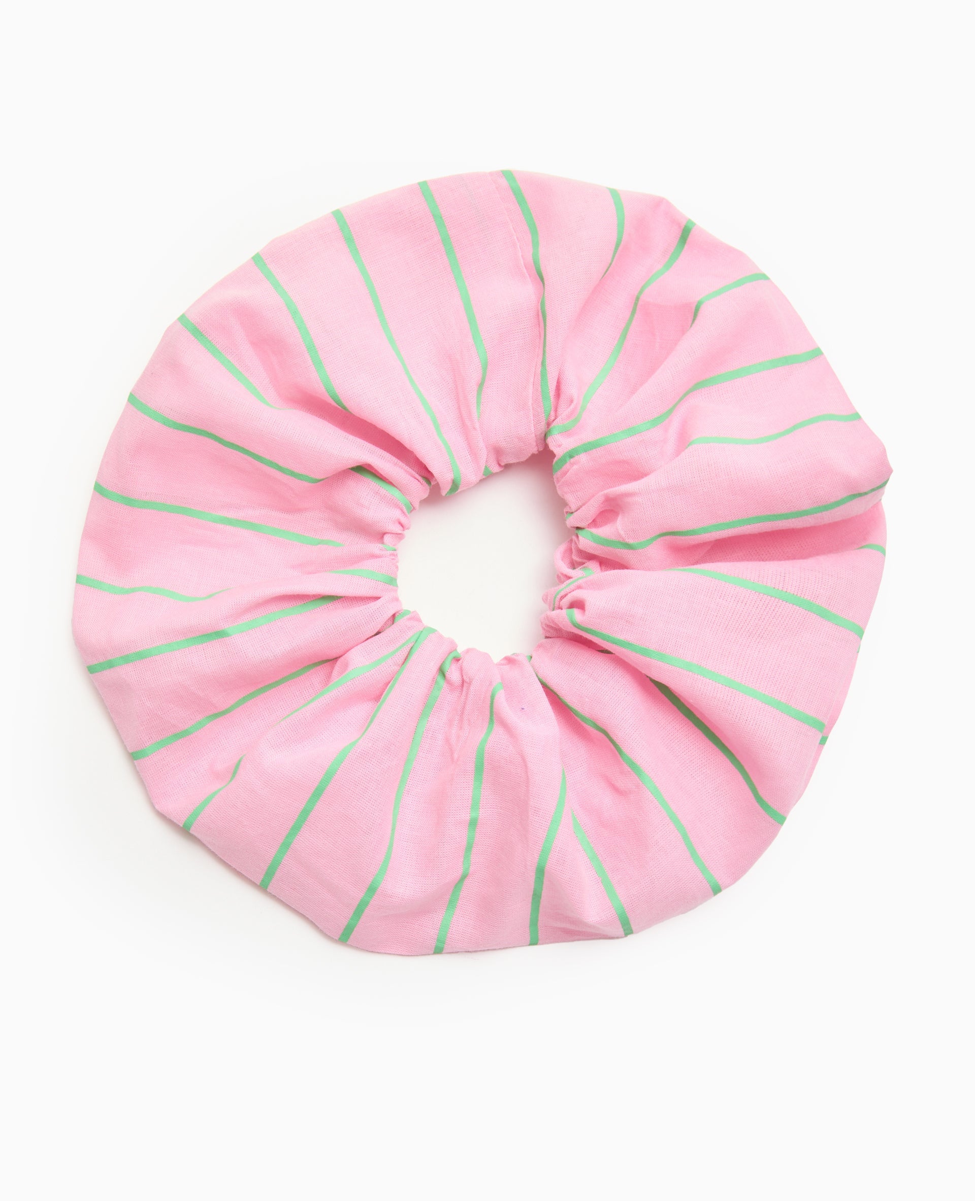 Lot de 2 chouchous en tissu rayé