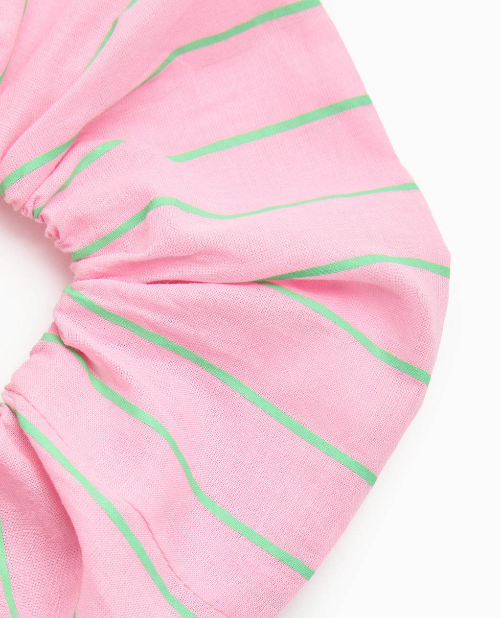 Lot de 2 chouchous en tissu rayé