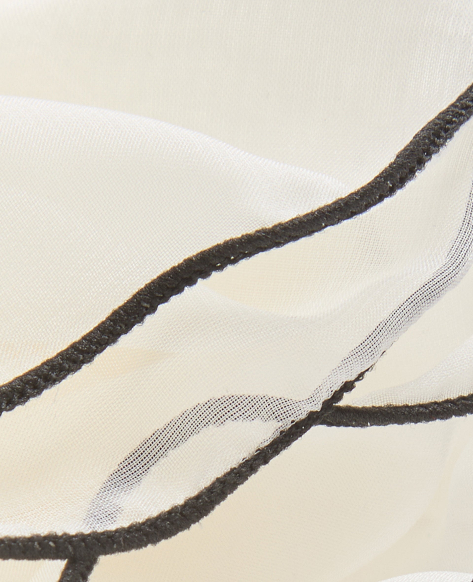 Maxi chouchou en tissu transparent