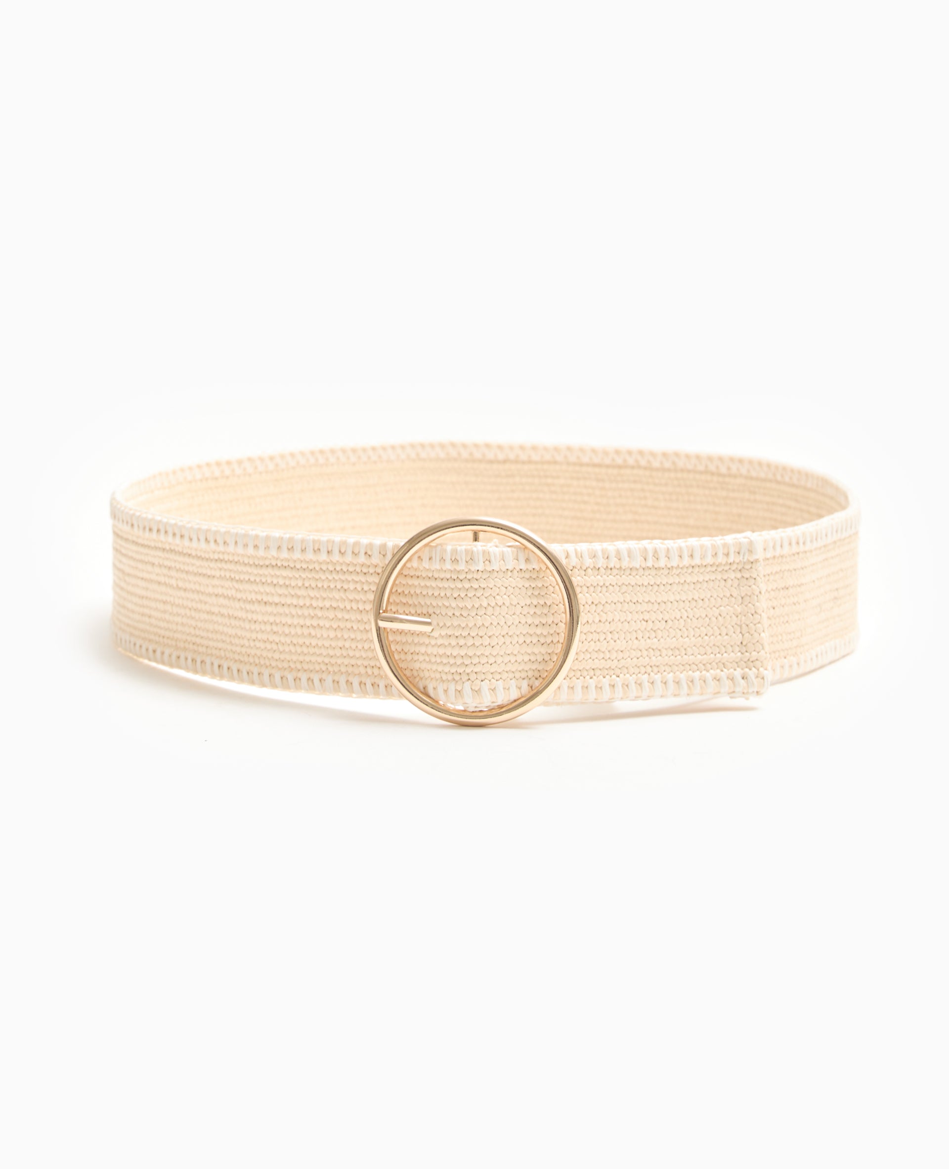 Ceinture en raphia élastiqué