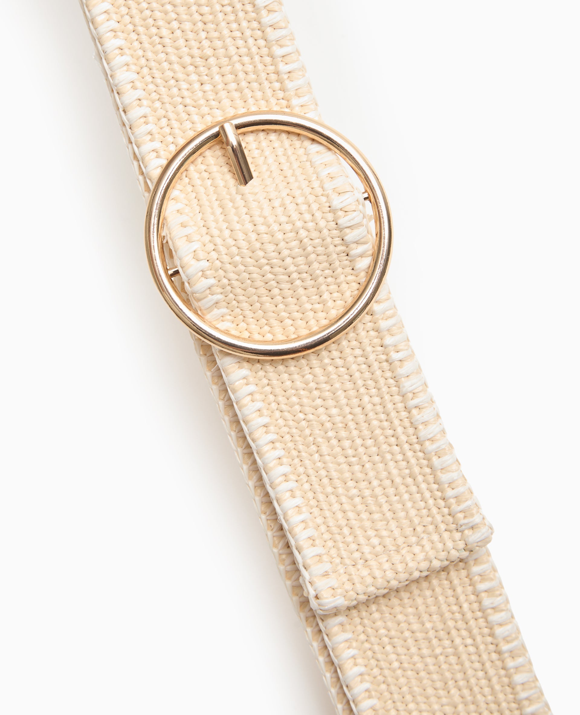 Ceinture en raphia élastiqué