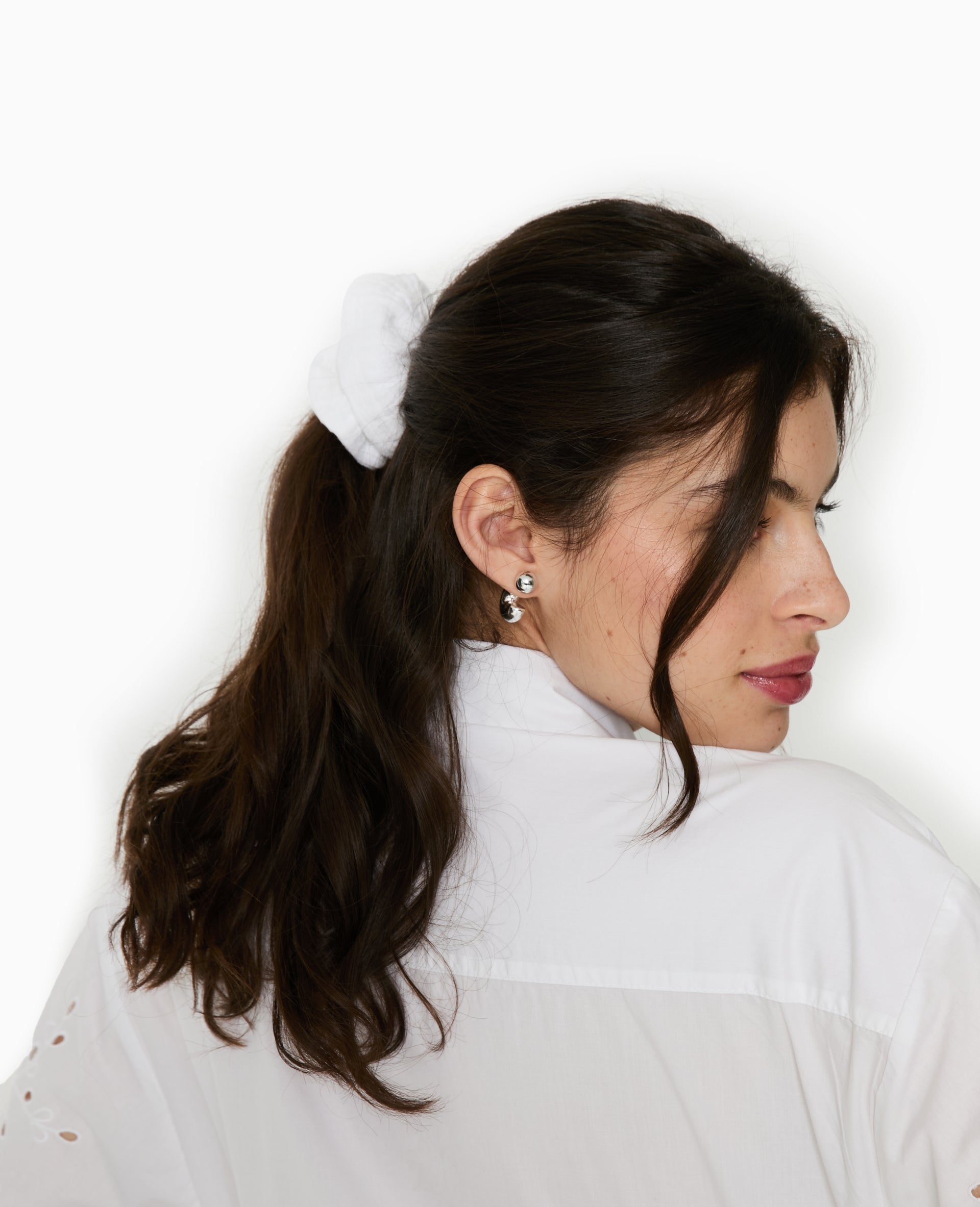 Lot de 2 chouchous en gaze de coton