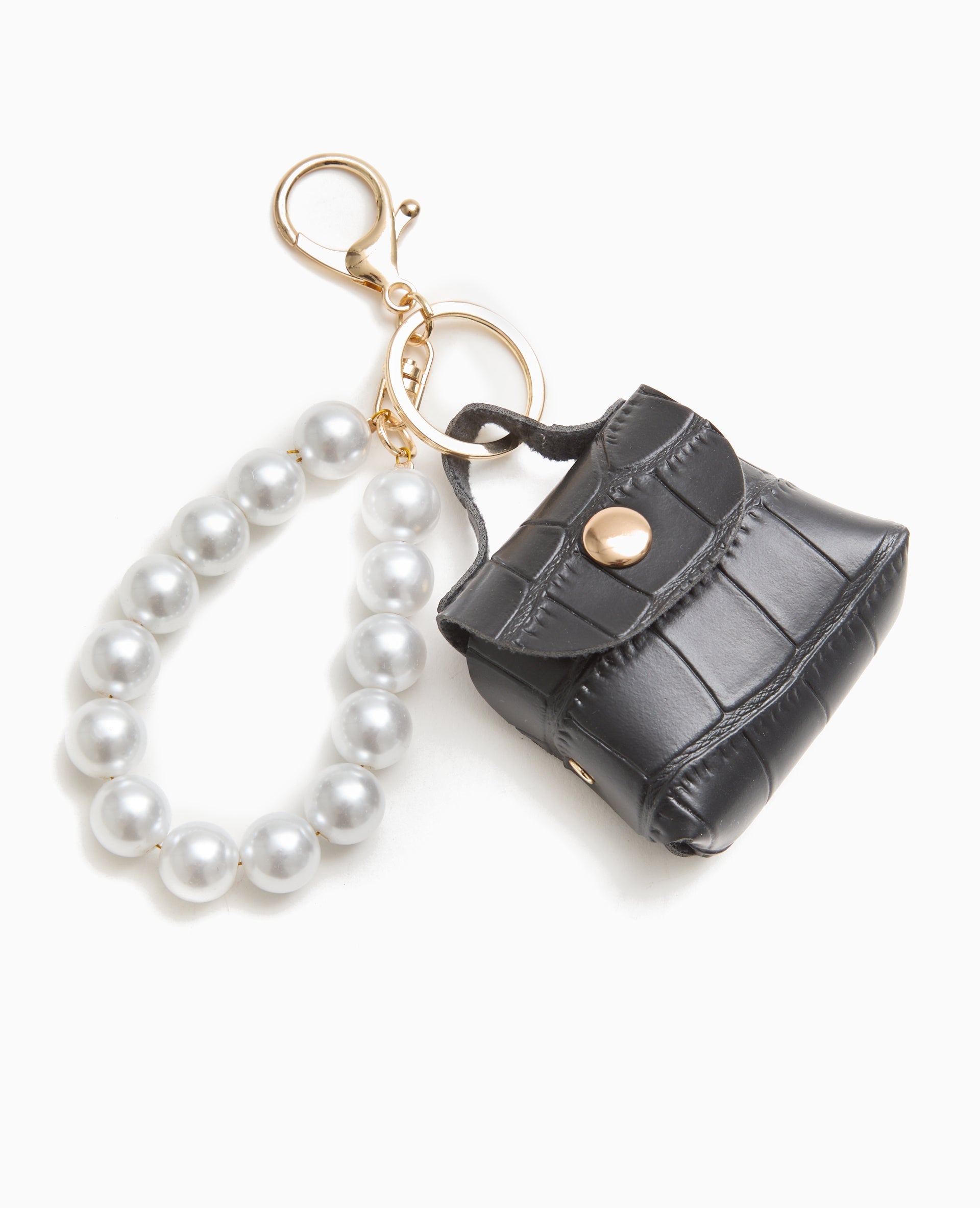 Bijou de sac avec perles et mini-sac