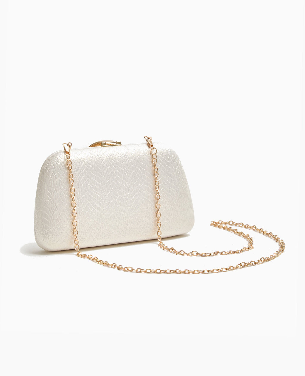 Sac boxy avec coquillage et chaine
