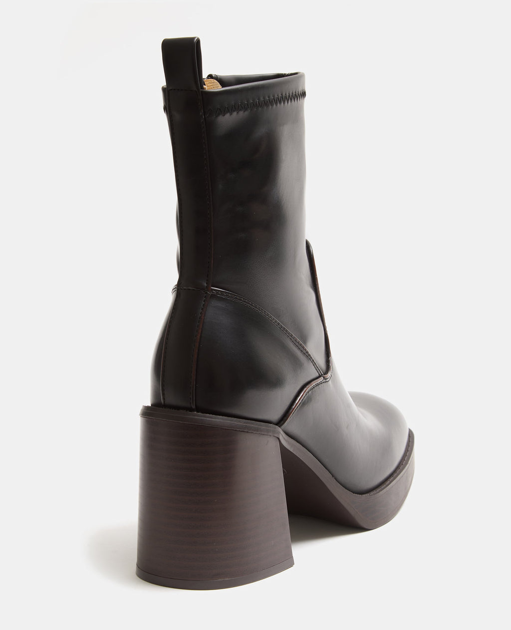 Boots avec semelles plateformes et talons