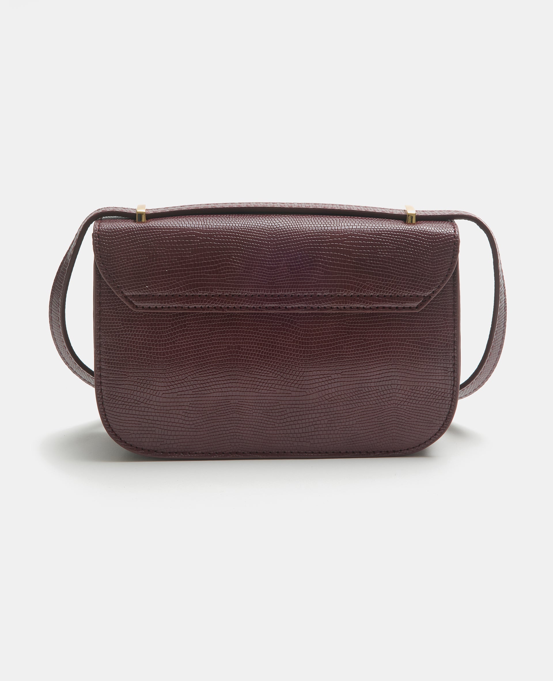 Petit sac boxy effet serpent avec boucle fantaisie