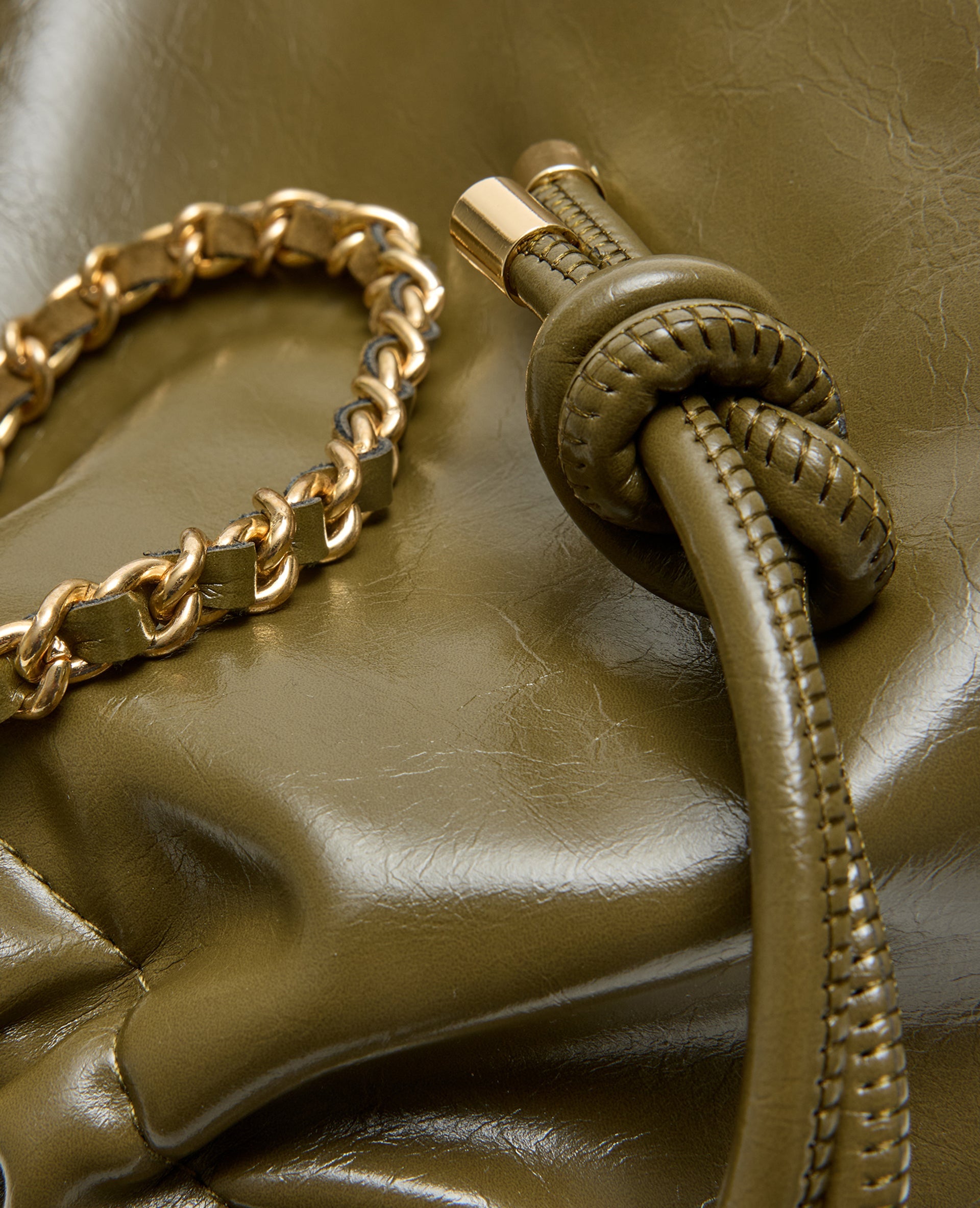 Sac bourse avec bandoulière chaine