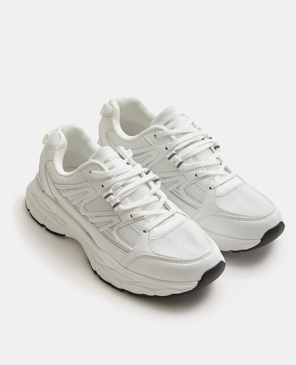 Baskets esprit running avec grosses semelles