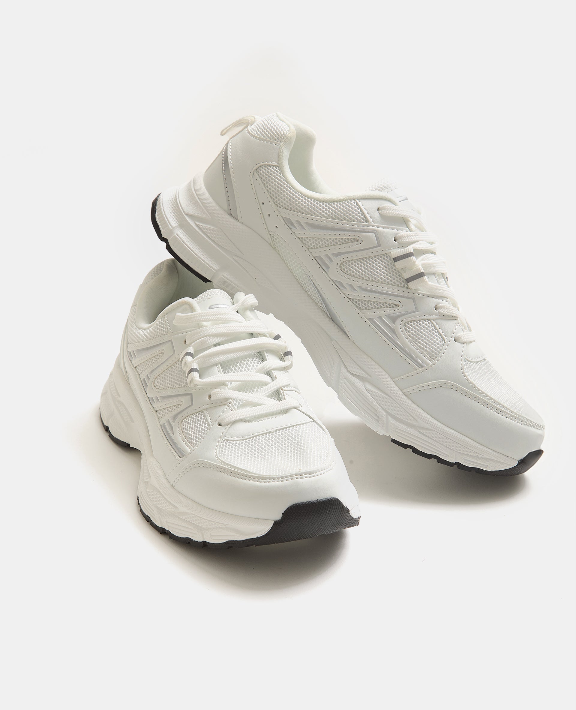 Baskets esprit running avec grosses semelles