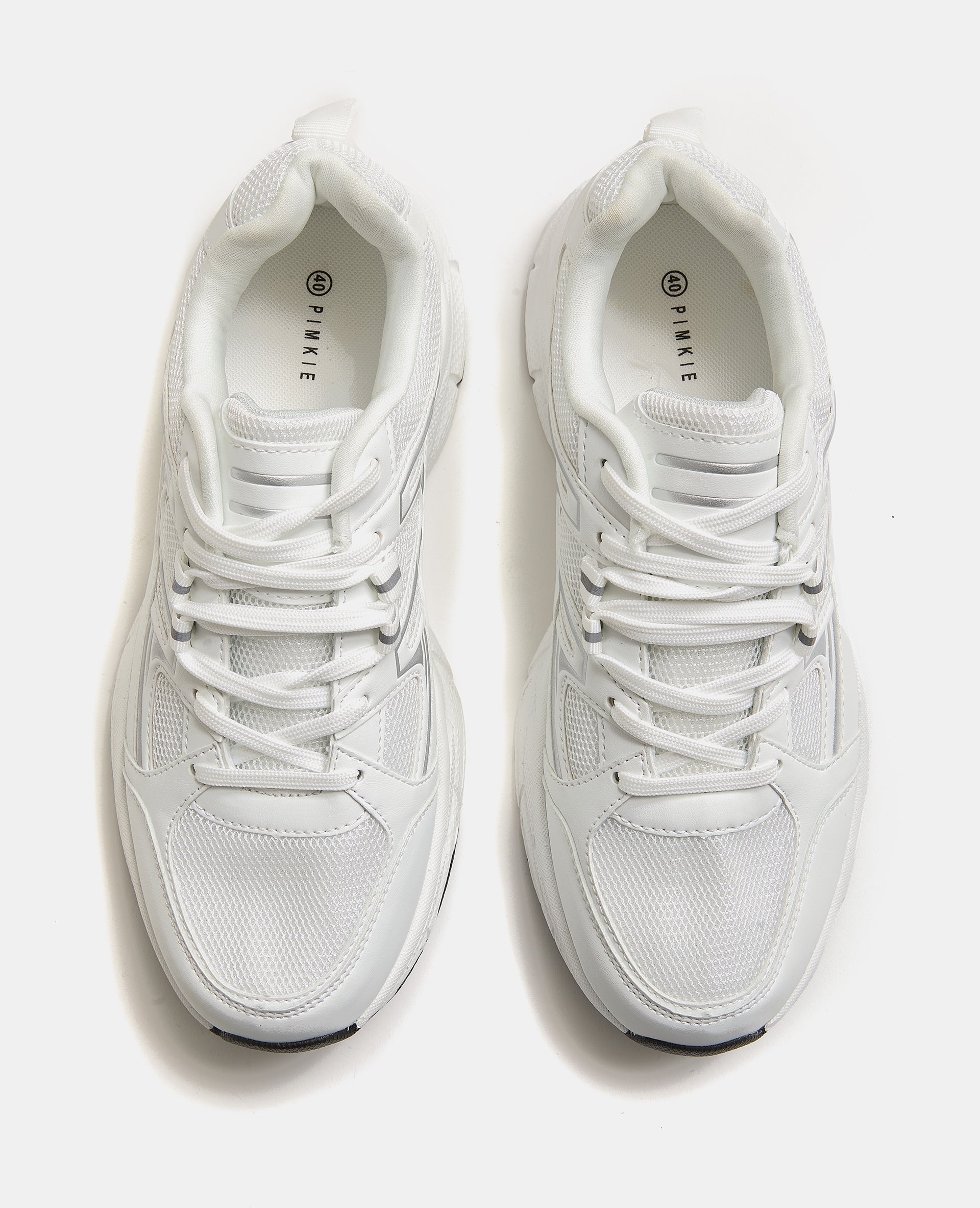 Baskets esprit running avec grosses semelles