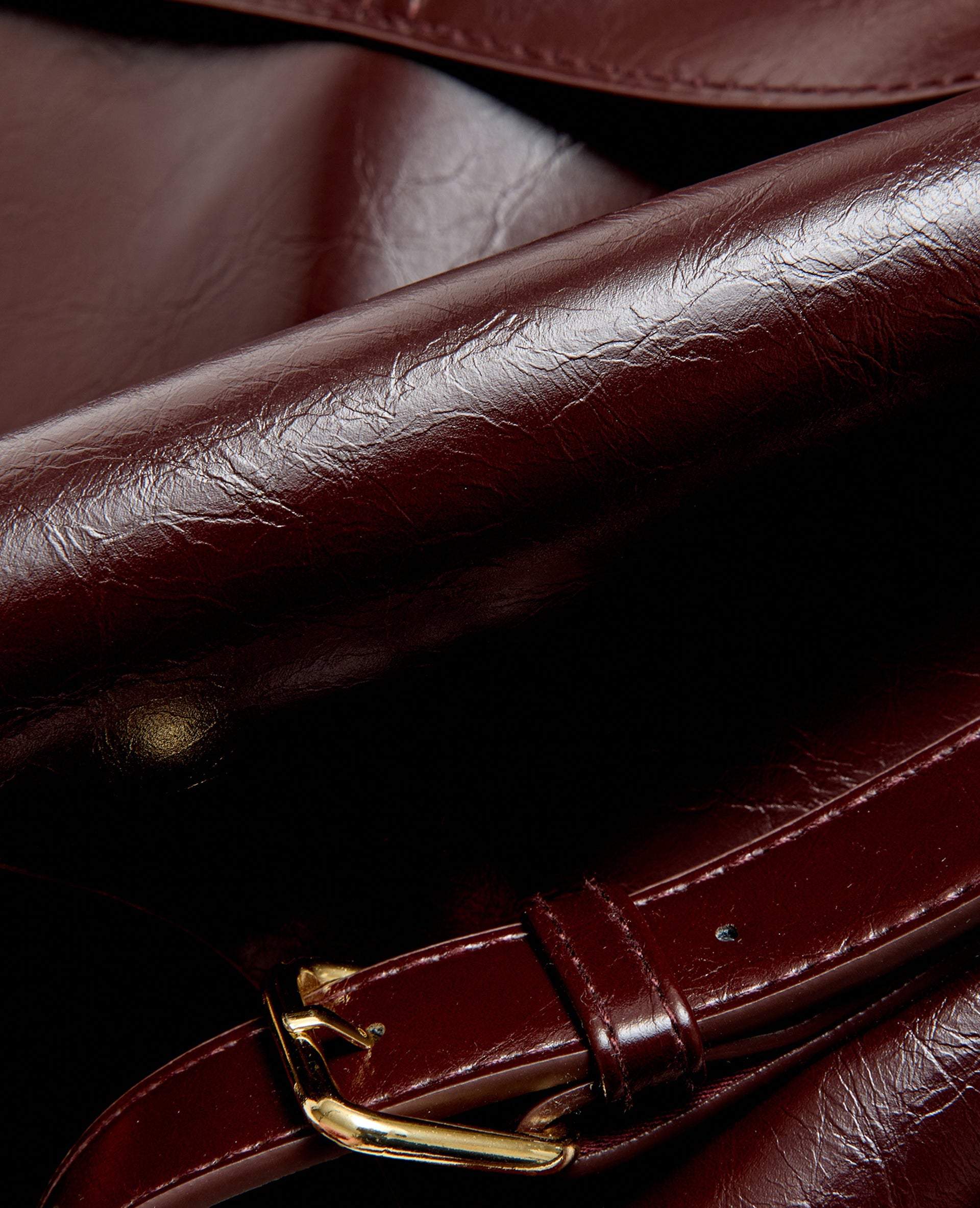 Grand sac en simili avec bandoulière