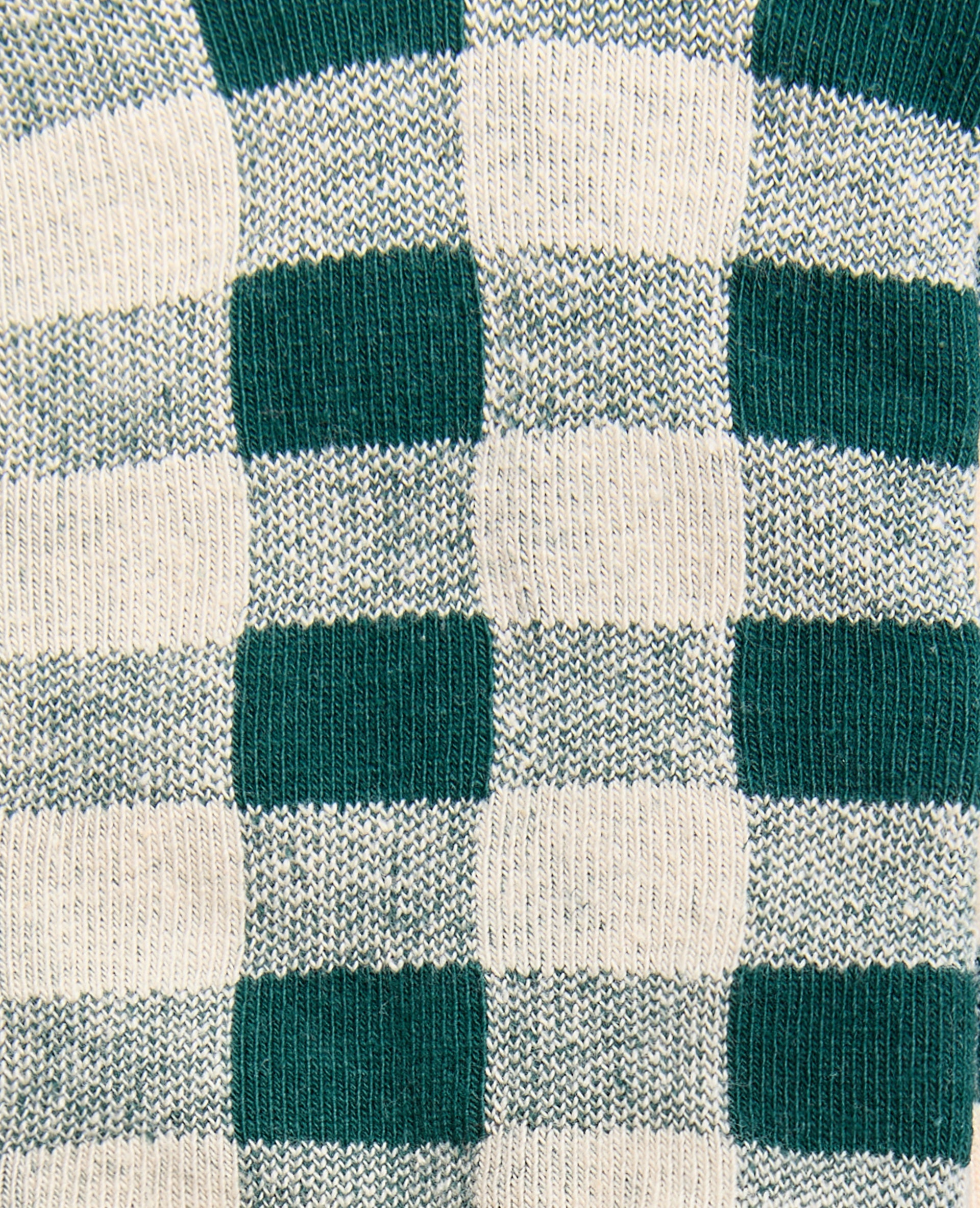 Lot de 2 paires de chaussettes à carreaux