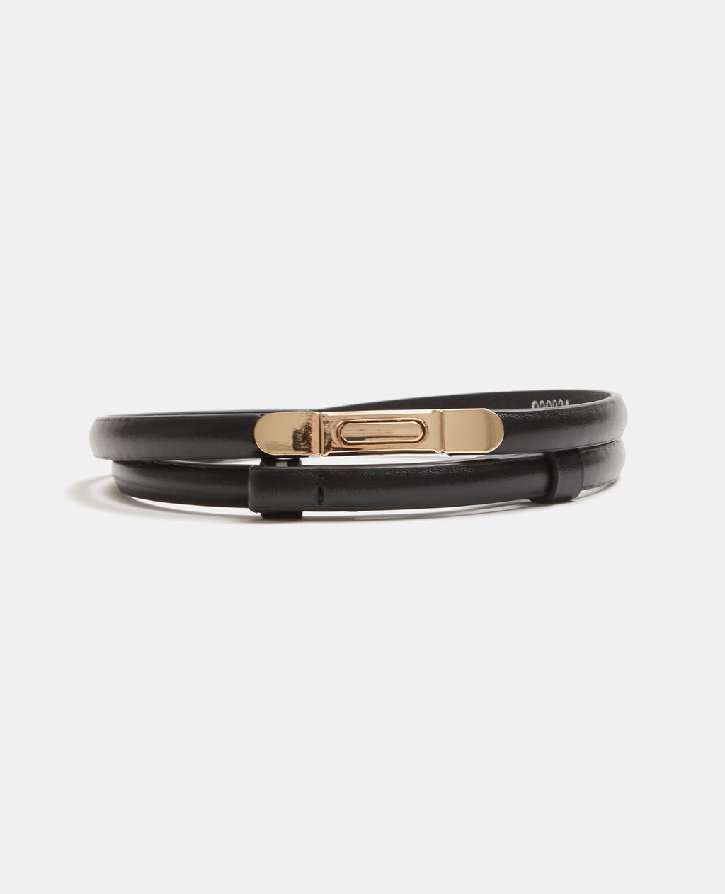 Ceinture fine avec boucle clip
