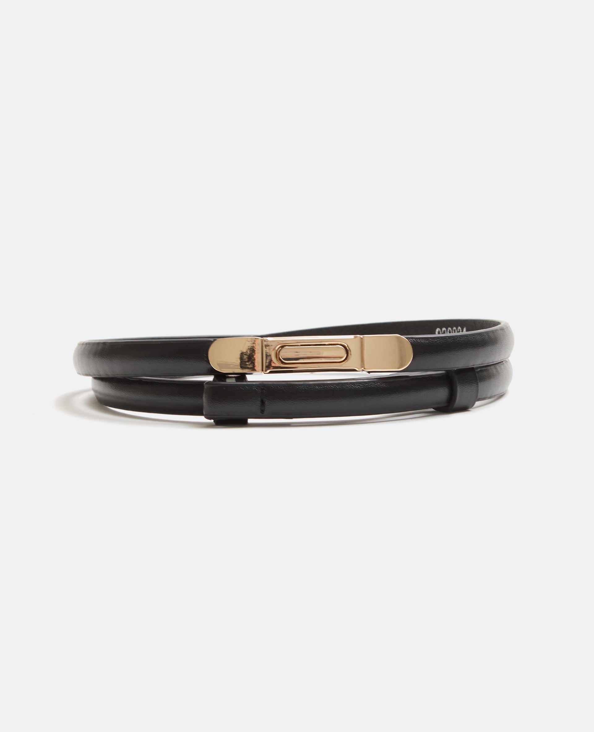 Ceinture fine avec boucle clip