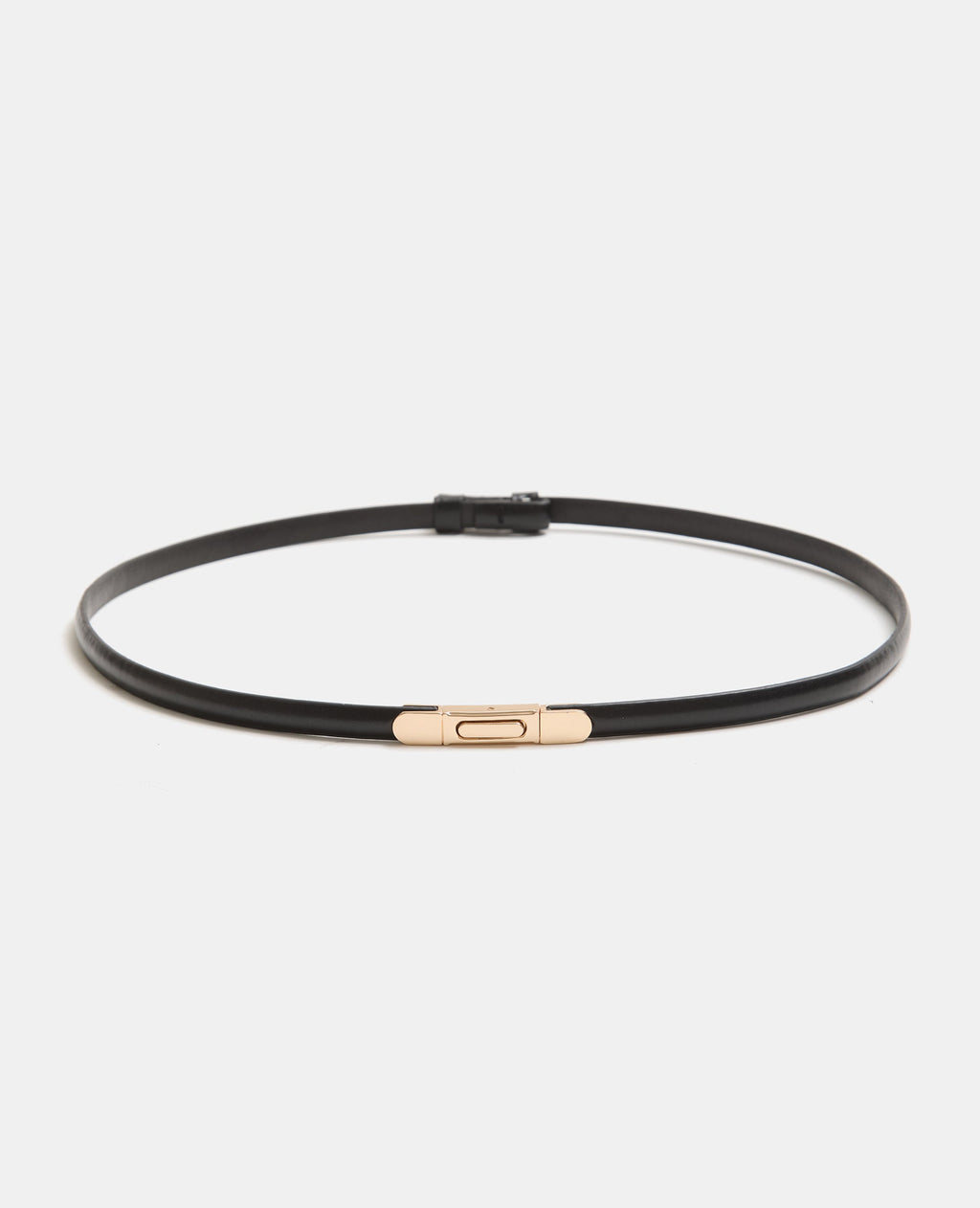 Ceinture fine avec boucle clip