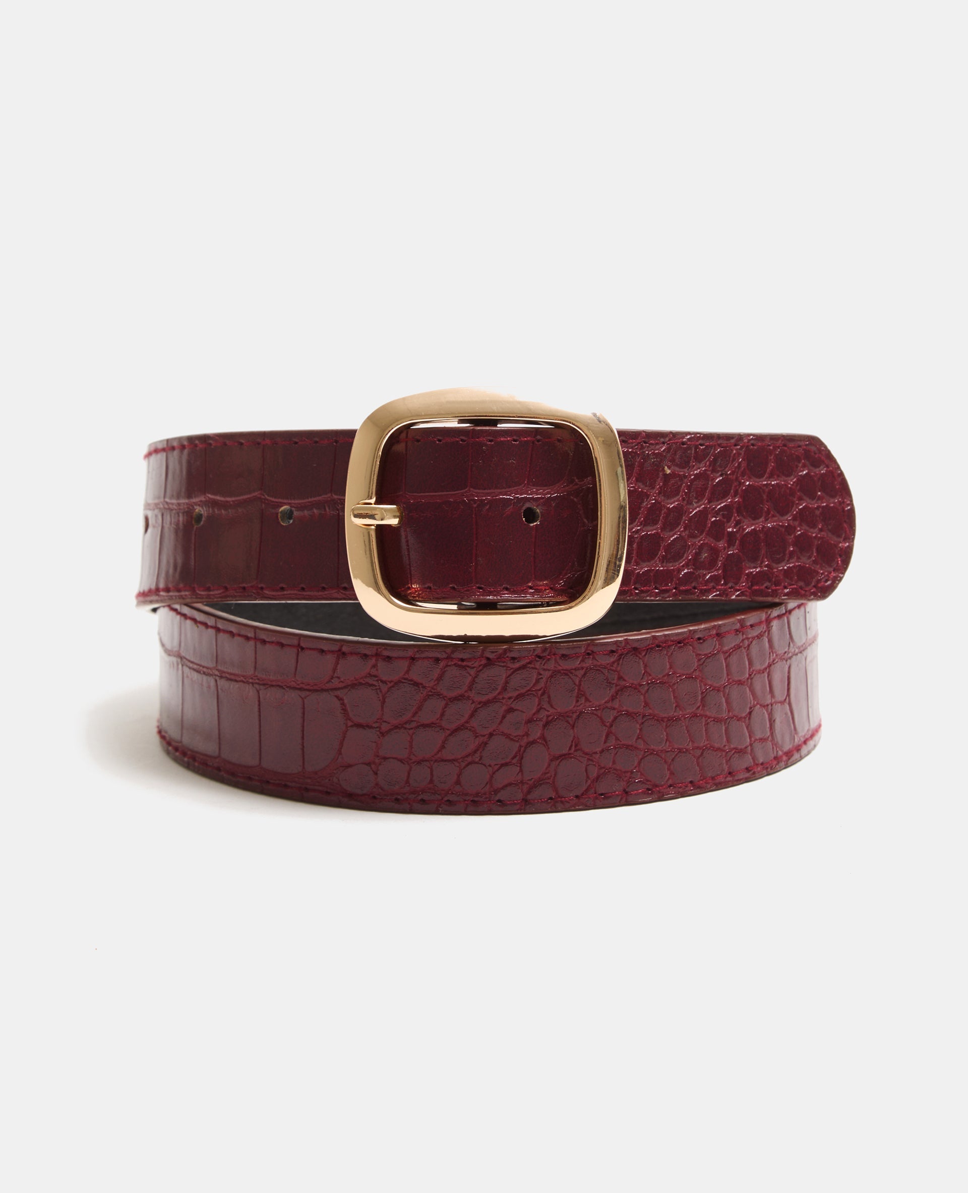 Ceinture effet croco