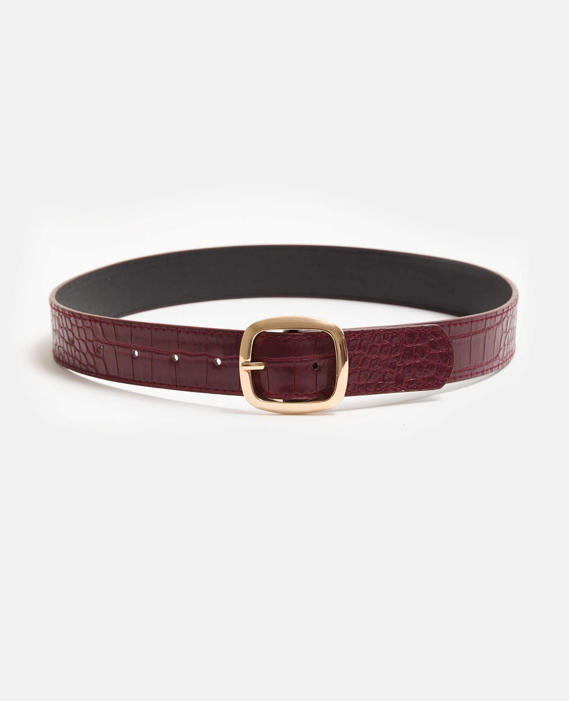 Ceinture effet croco