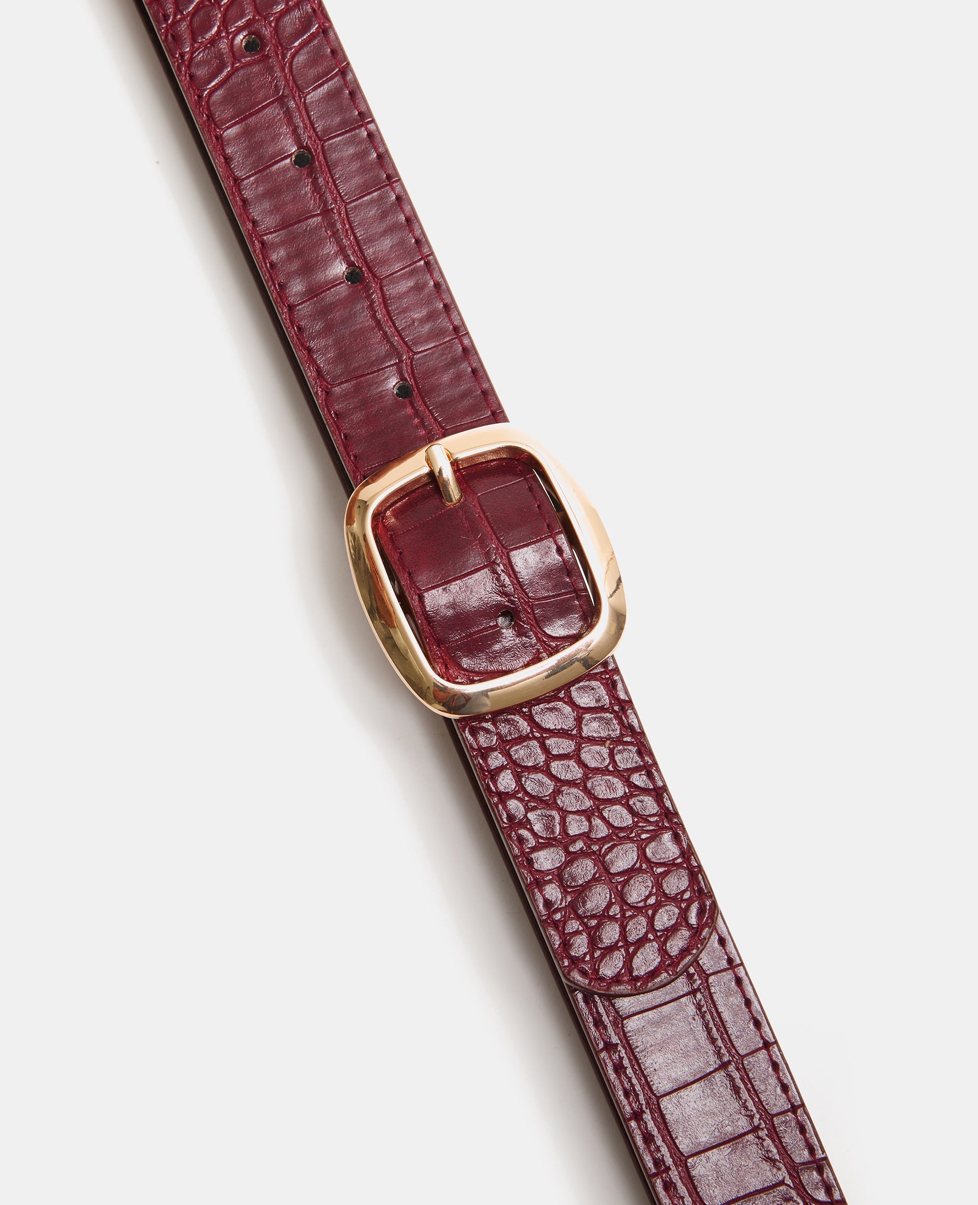Ceinture effet croco