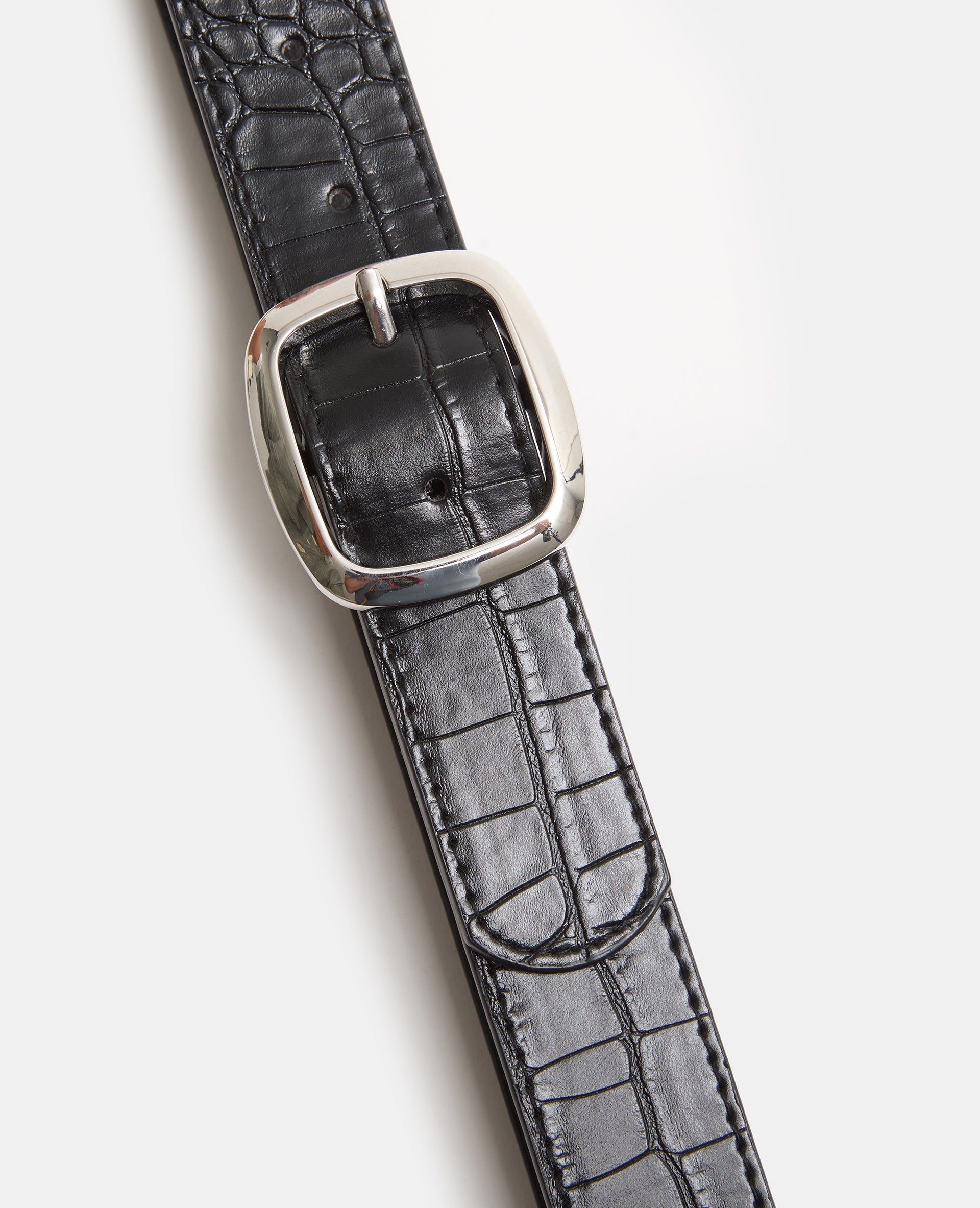 Ceinture effet croco