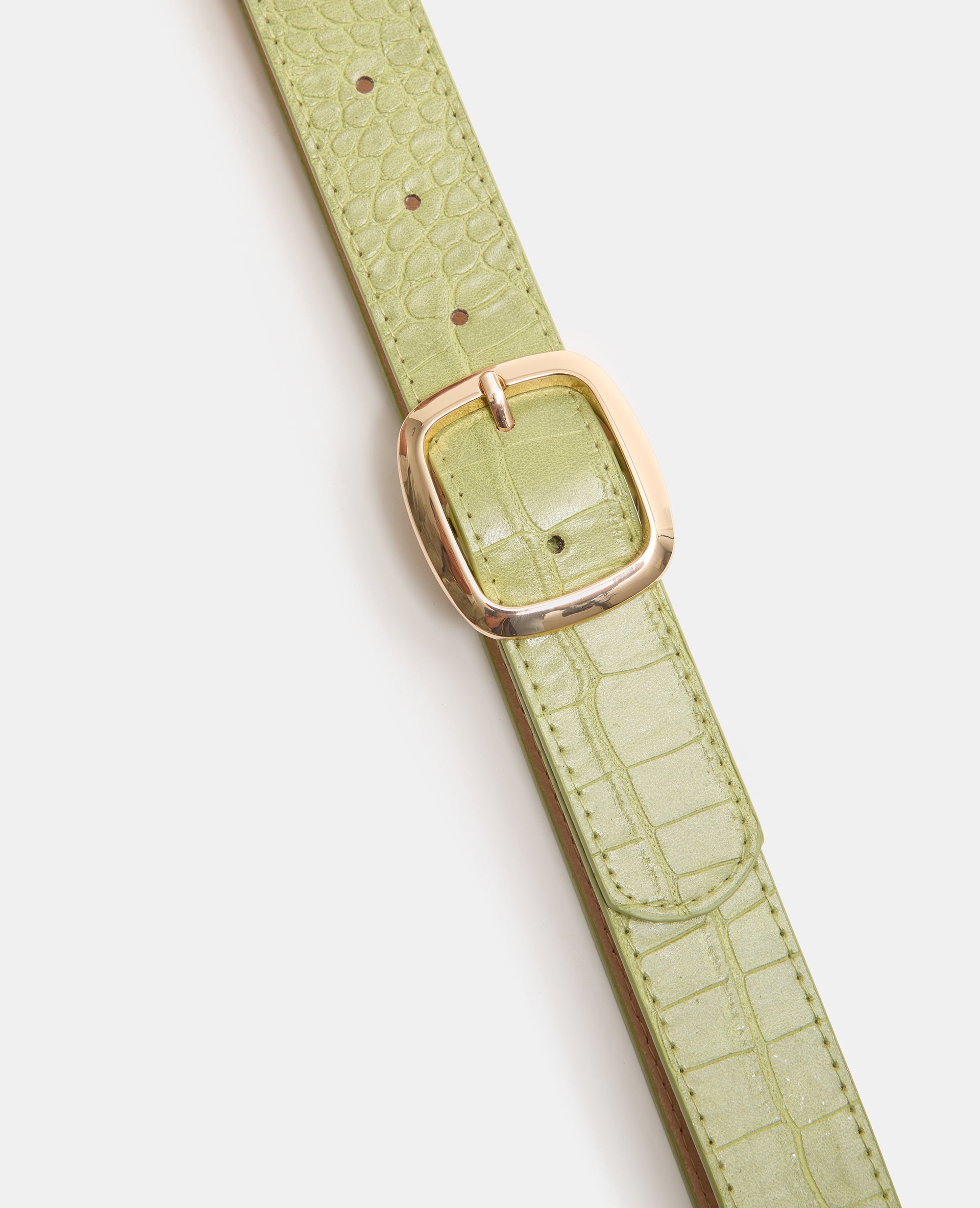 Ceinture effet croco