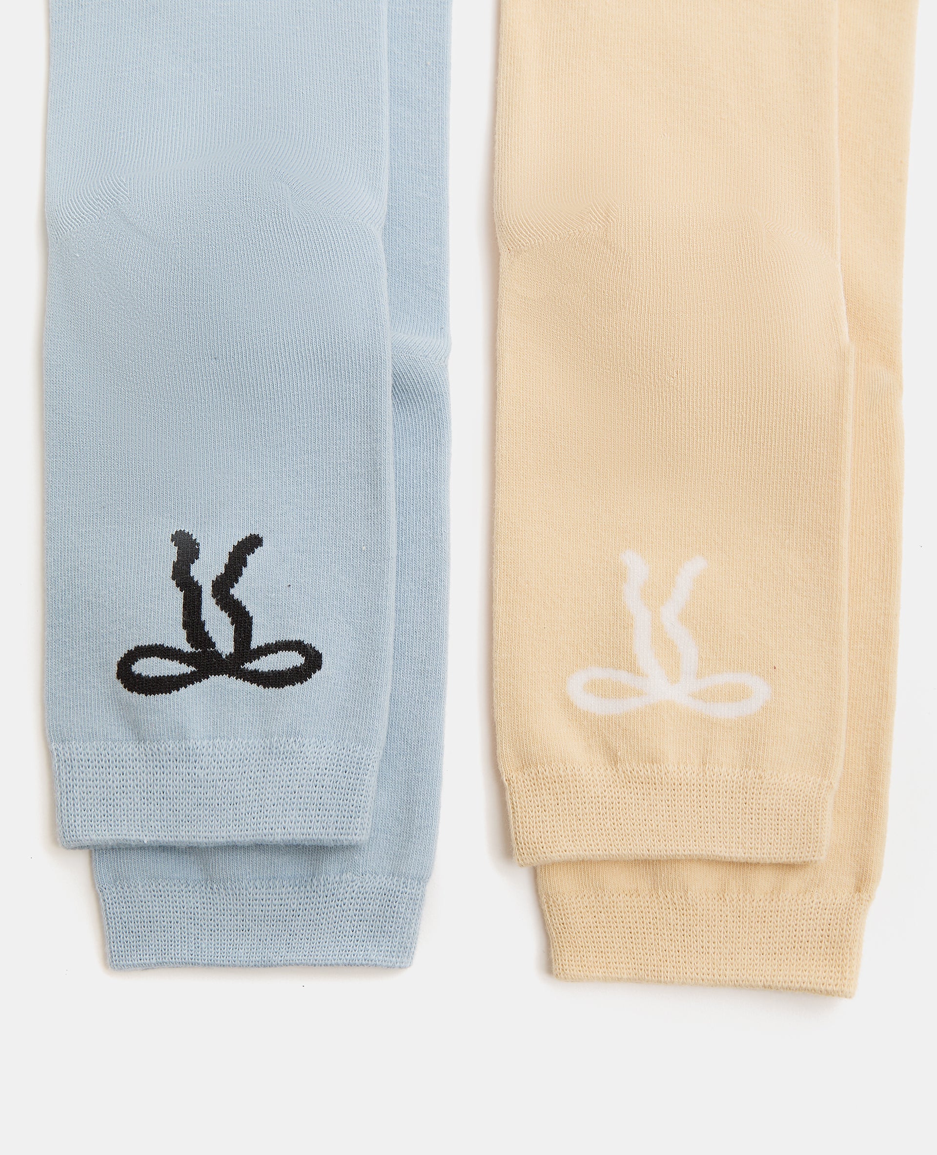 Lot de 2 paires de chaussettes avec nœud