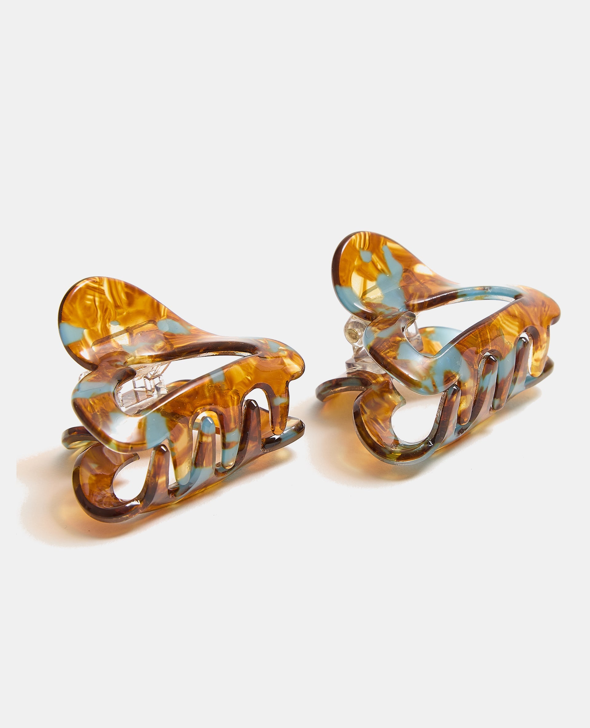 Lot de 4 mini-pinces crocodiles